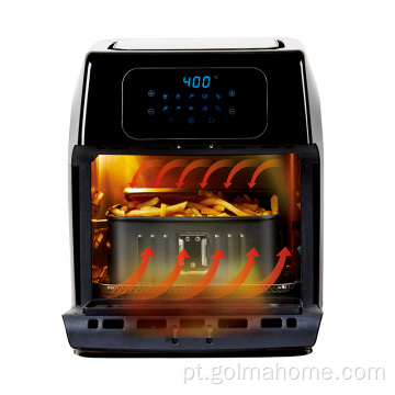 Forno 12L elétrico para fritadeira multifuncional de ar profundo